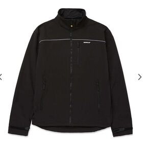 CAT soft shell jacket size medium black